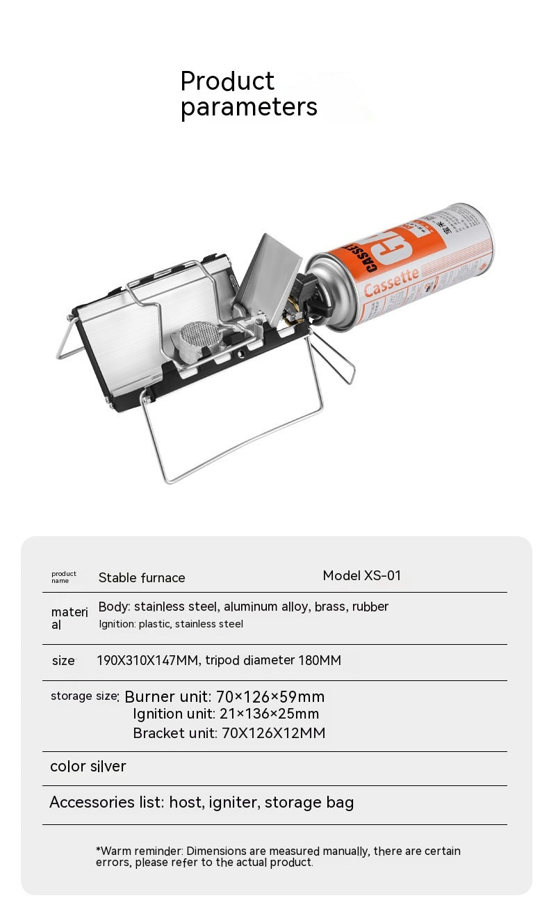 Portable Folding Camp Stove - Your Ultimate Outdoor Cooker