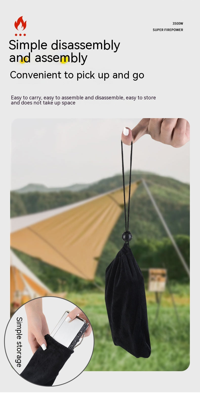 Portable Folding Camp Stove - Your Ultimate Outdoor Cooker