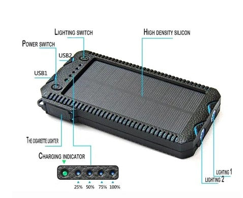 15000mAh Portable Power Bank - Charge Anywhere, Stay Connected